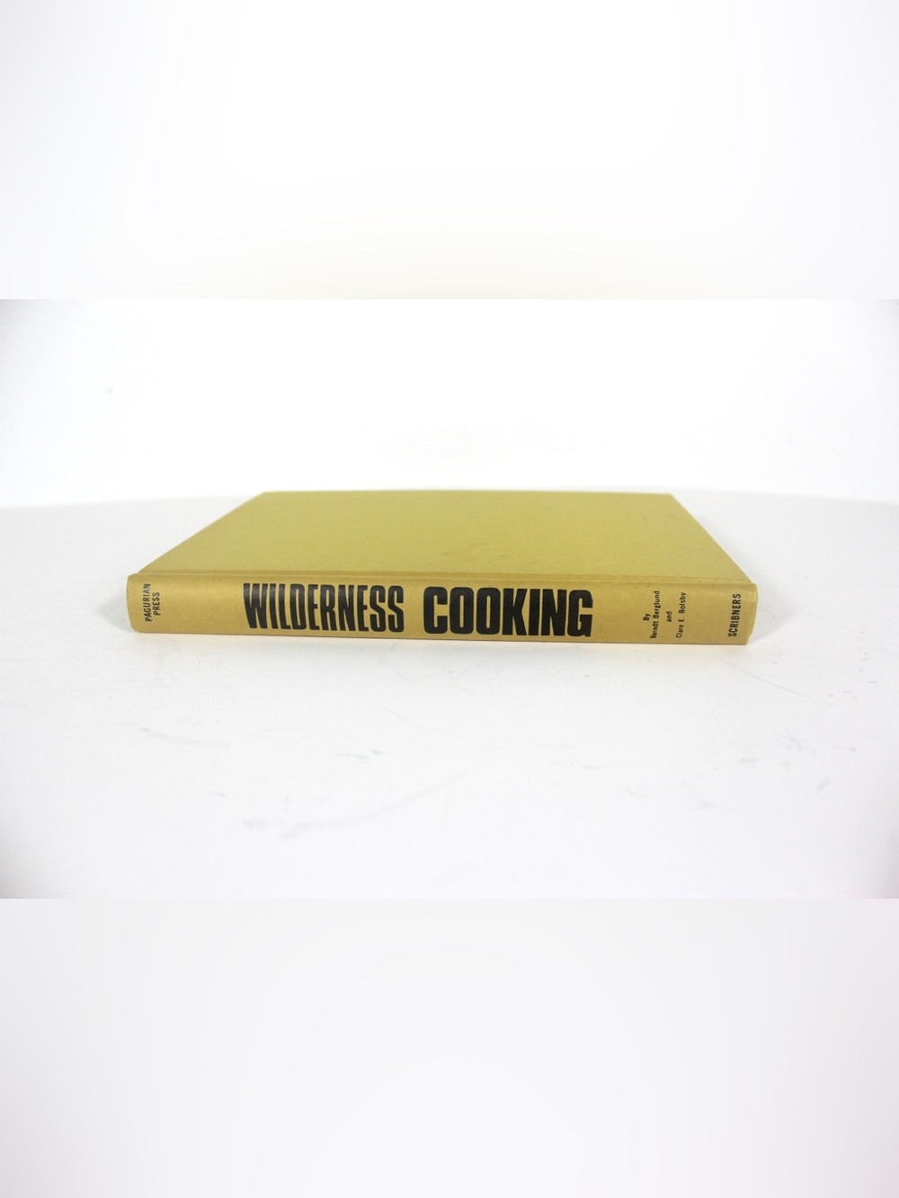1973 Signed Wilderness Cooking Cookbook, Conversation Piece Retro Kitchen Decor